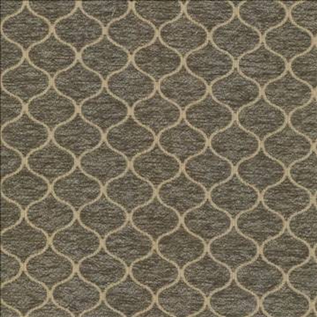Ogee Trellis Desert by Kasmir Designer Fabric 5066 100% Polyester CHINA 25,000 Wyzenbeek Double Rubs H: 1 6/8 inches, V: 1 6/8 inches 56 - 59 - Swanky Fabrics - Kasmir