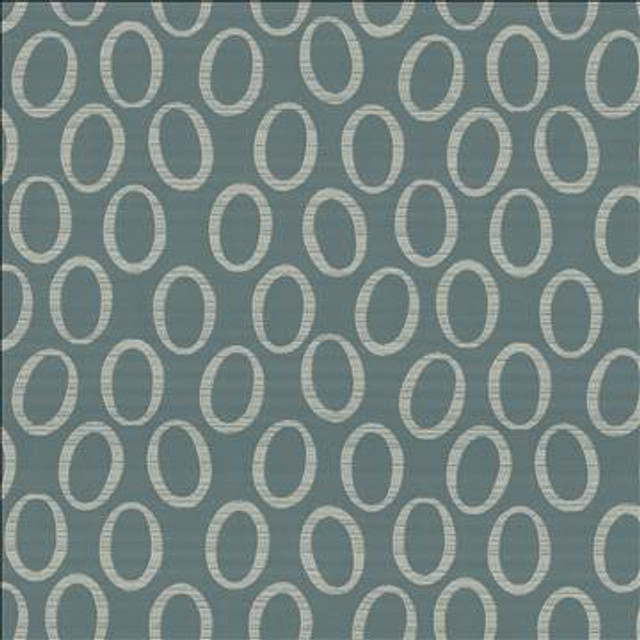Oglethorpe Bluebell by Kasmir Designer Fabric 1441 100% Polyester TURKEY Not Tested H: 14 1/8 inches, V: 12 1/8 inches 59 - Swanky Fabrics - Kasmir