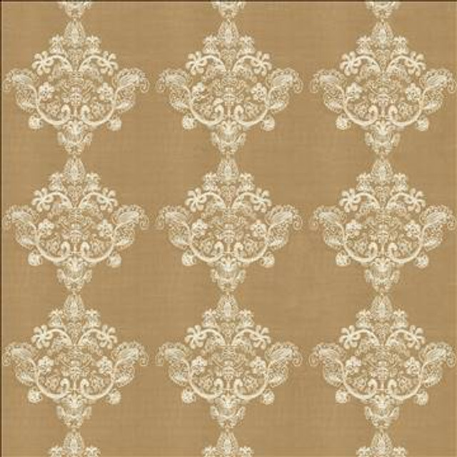 Provence Straw by Kasmir Designer Fabric 1444 100% Polyester Embroidery Contents 100% Polyester CHINA - H: 11 6/8 inches, V: 9 7/8 inches 109 - 110 - Swanky Fabrics - Kasmir