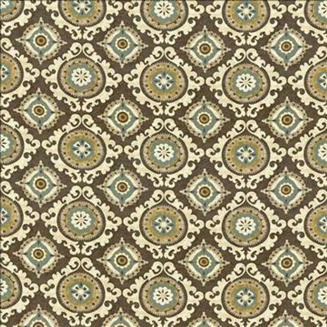 San Mateo Moonstone by Kasmir Designer Fabric 5078 100% Cotton PAKISTAN 15,000 Wyzenbeek Double Rubs H: 27 inches, V: 25 2/8 inches 54 - 55 - Swanky Fabrics - Kasmir