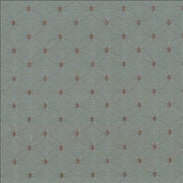 Soliloquy Marine by Kasmir Designer Fabric 5073 100% Polyester Embroidery Contents 100% Polyester CHINA Not Tested H: 4 inches, V: 3 6/8 inches 57 - 58 - Swanky Fabrics - Kasmir