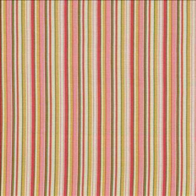 Spring Stripe Peony by Kasmir Designer Fabric 5064 100% Cotton PAKISTAN 15,000 Wyzenbeek Double Rubs H: 5 inches, V: N/A 54 - 55 - Swanky Fabrics - Kasmir