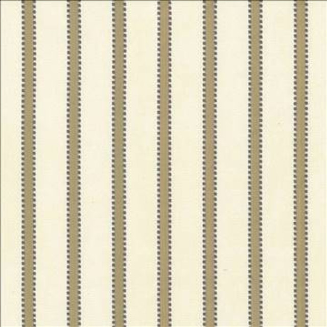 Stripe Delight Taupe by Kasmir Designer Fabric 5066 100% Cotton INDIA 27,000 Wyzenbeek Double Rubs H: 1 4/8 inches, V: N/A 55 - 57 - Swanky Fabrics - Kasmir