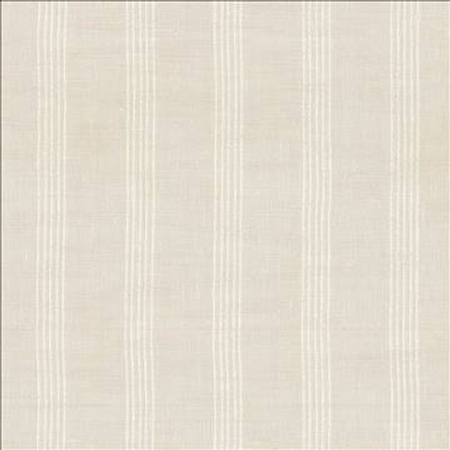 Stripe Effect Sand by Kasmir Designer Fabric 5035 68% Polyester 22% Linen 10% Cotton TURKEY Not Tested H: 2 4/8 inches, V: N/A 54 - Swanky Fabrics - Kasmir
