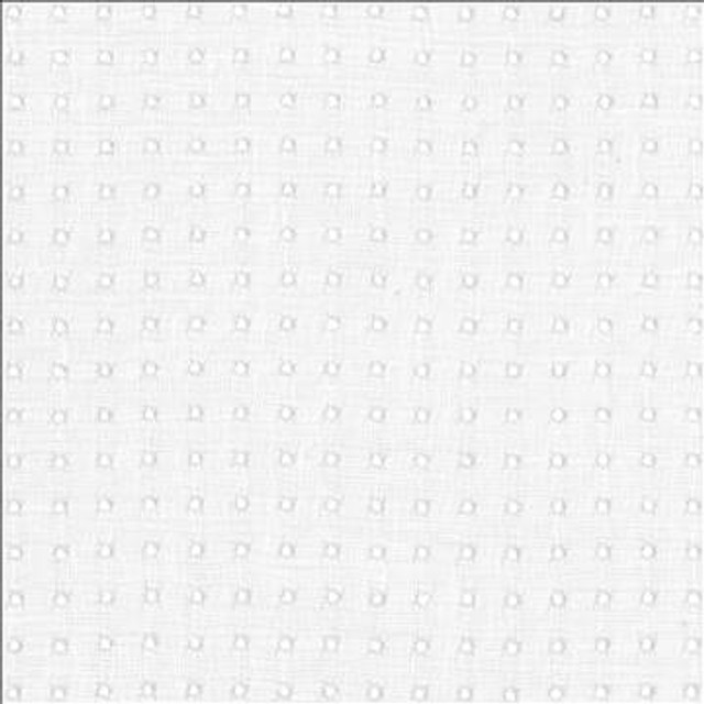 Swiss Dot Snow by Kasmir Designer Fabric 1443 100% Linen CHINA Not Tested H: 4/8 inches, V: 4/8 inches 57 - Swanky Fabrics - Kasmir