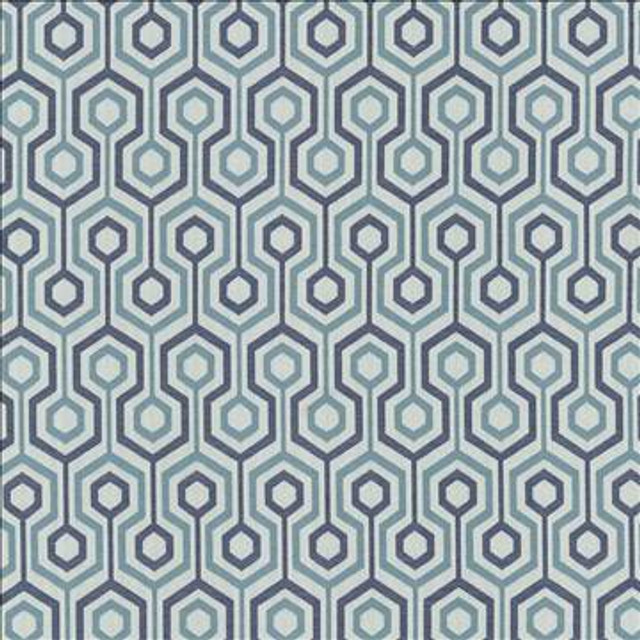 Trivago Mariner by Kasmir Designer Fabric 5088 62% Cotton 38% Polyester CHINA 30,000 Wyzenbeek Double Rubs H: 2 2/8 inches, V: 6 6/8 inches 54 - Swanky Fabrics - Kasmir