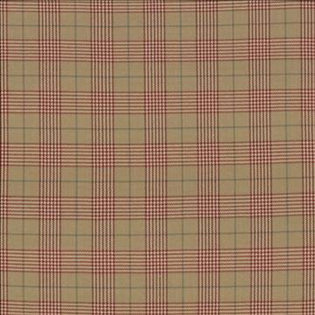 Tuckerton Spice by Kasmir Designer Fabric 1434 100% Cotton INDIA 12,000 Wyzenbeek Double Rubs H: 4 3/8 inches, V: 4 7/8 inches 53 - 54 - Swanky Fabrics - Kasmir