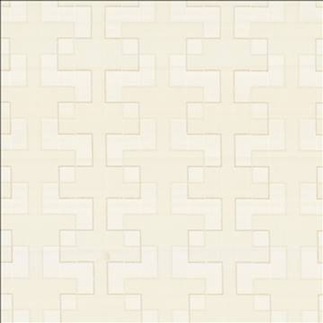 Urbanite Off White by Kasmir Designer Fabric 5110 100% Polyester INDIA Not Tested H: 9 4/8 inches, V: 5 inches 55 - 56 - Swanky Fabrics - Kasmir