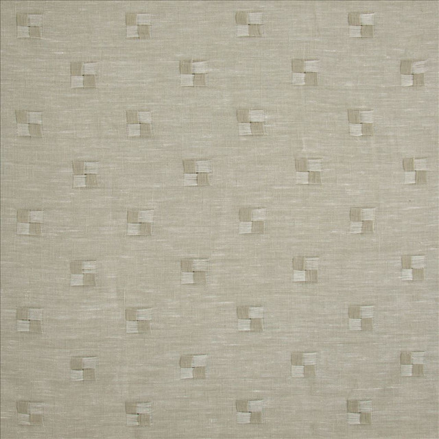 Checkered Slate by Kasmir Designer Fabric 5157 90% Polyester 10% Linen CHINA Not Tested Horizontal: 4 2/8 inches and Vertical: 4 1/8 inches 118 - Swanky Fabrics -
