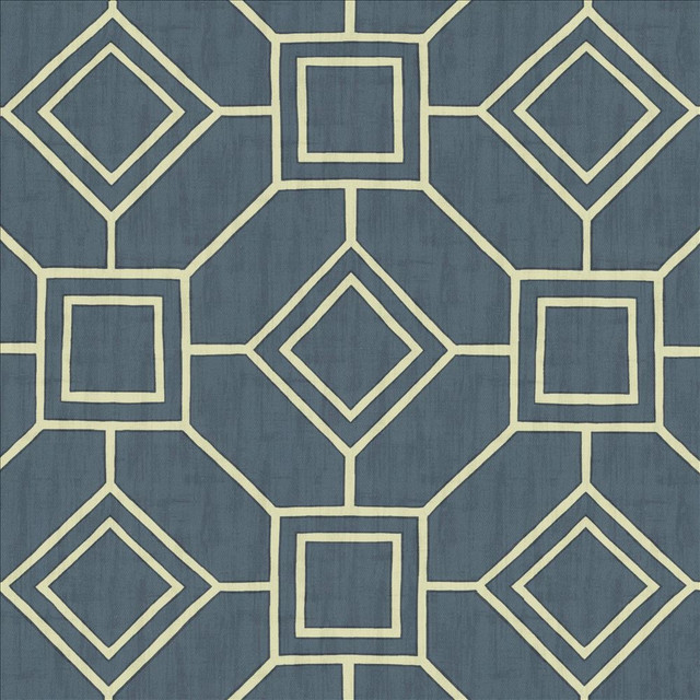 Magnitude Harbor by Kasmir Designer Fabric 5143 100% Cotton SPAIN 35,000 Wyzenbeek Double Rubs Horizontal: 13 4/8 inches and Vertical: 13 4/8 inches 54 - Swanky Fabrics -