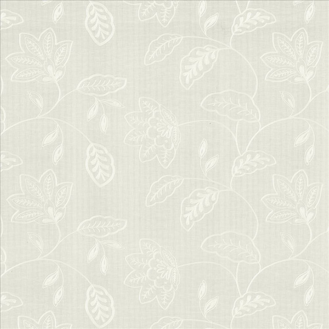 Tia Snow by Kasmir Designer Fabric 5157 100% Linen INDIA Not Tested Horizontal: 26 4/8 inches and Vertical: 15 4/8 inches 54 - Swanky Fabrics -