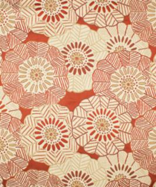 Havasu Cinnabar M9659 by Barrow Industries Designer Fabric Casual Living/14CL03 88% POLYESTER FILAMENT NON-TEXTURED
12% RAYON (S) Asia 18,000 DOUBLE RUBS Horizontal: 13 1/2" and Vertical: 27" 56" - Swanky Fabrics -