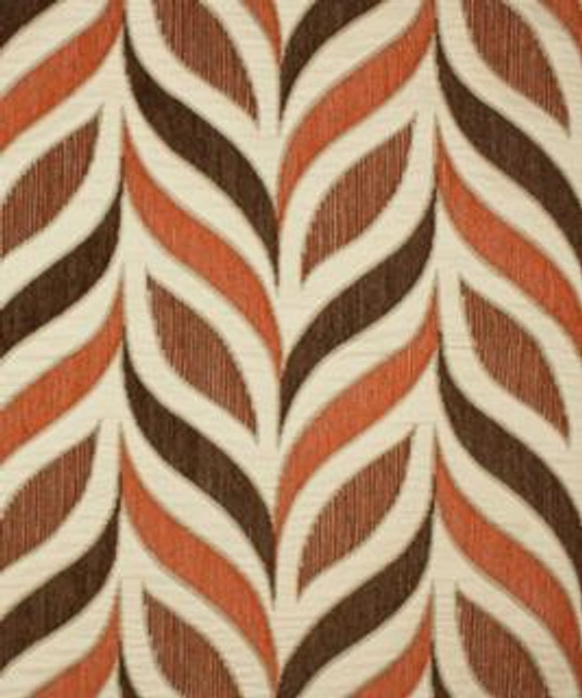 Phoenix Coral M9658 by Barrow Industries Designer Fabric Casual Living/14CL03 100% POLYESTER Asia 9,000 DOUBLE RUBS Horizontal: 9 " and Vertical: 18 1/4" 56" - Swanky Fabrics -
