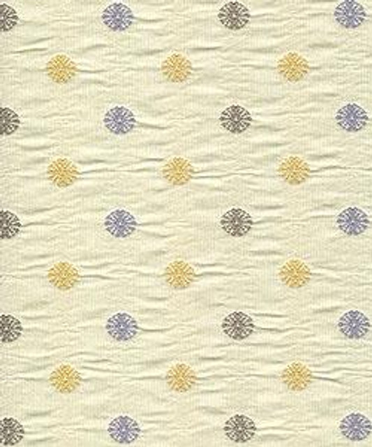 Pinwheel Quartz M7485 by Barrow Industries Designer Fabric Chair Pattern/2907 37% POLYESTER (F)
33% COTTON
30% RAYON (S) Asia 42,000 DOUBLE RUBS Horizontal: 2-1/4" and Vertical: 5-1/8" 56" - Swanky Fabrics -