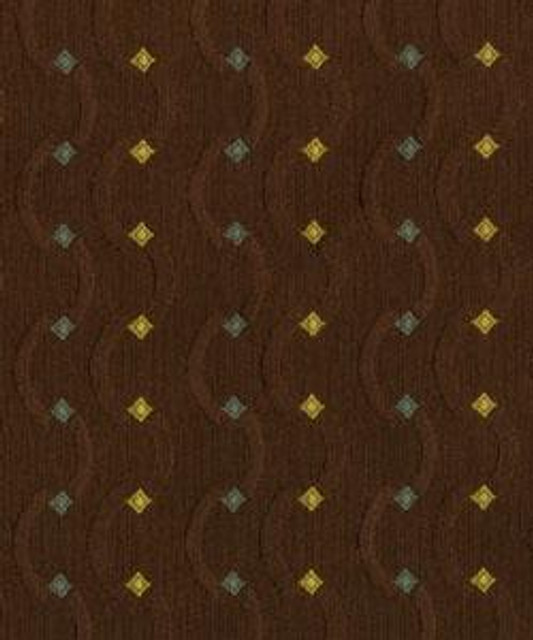 Squiggle Fudge M8336 by Barrow Industries Designer Fabric Chair Pattern/2907 54% RAYON (S)
46% POLYESTER (F) Asia 30,000 DOUBLE RUBS Horizontal: 1-3/4" and Vertical: 1-3/4" 56" - Swanky Fabrics -