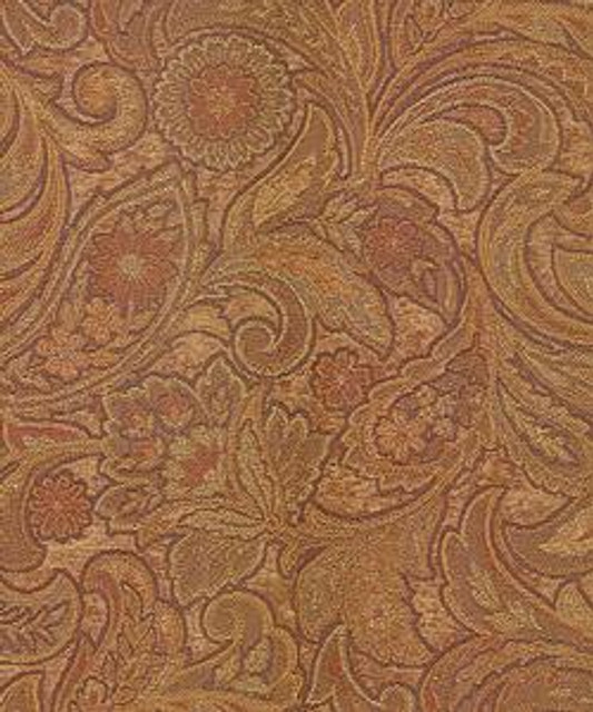 Napier Ginger M7751 by Barrow Industries Designer Fabric Traditional/2713 60% RAYON
40% POLYESTER Asia 15,000 DOUBLE RUBS Horizontal: 15" and Vertical: 30-3/8" 58" - Swanky Fabrics -