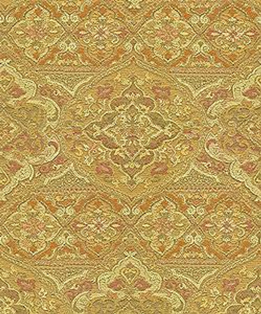 Galeano Meadow M7508 by Barrow Industries Designer Fabric Traditional/2769 47% RAYON (S)
16% RAYON (F)
37% POLYESTER (F) Asia 24,000 DOUBLE RUBS Horizontal: 13-1/2" and Vertical: 13-1/2" 56" - Swanky Fabrics -
