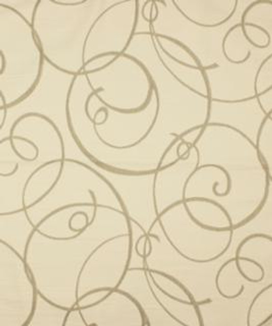 Twirl Marshmallow M8709 by Barrow Industries Designer Fabric Transitional/10CL09 45% POLYESTER (F)
32% COTTON
23% POLYESTER (S) Asia 9,000 DOUBLE RUBS Horizontal: 13-1/2" and Vertical: 27-7/8" 56" - Swanky Fabrics -