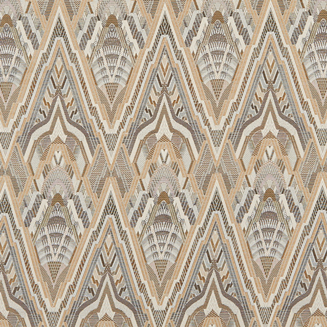 TOWER 33J8381 by JF Designer Fabric SHALIMAR CRYPTON HOME 72% Rayon, 28% Polyester UNITED STATES ABRASIO (HEAVY DUTY- 30,000+ DOUBLE RUBS) Horizontal: 7.125 and Vertical: 24.500 56.00 - Swanky Fabrics -