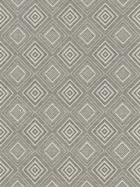 Antigua Weave Carbon SC271970006 by Scalamandre Designer Fabric ISOLA INDOOR / OUTDOOR 100% POLYOLEFIN BELGIUM MEDIUM DUTY Horizontal: 6.5" and Vertical: 6" 51 - Swanky Fabrics -