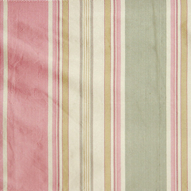 Ariel Stripe/Strawberry Caramel 2003-001 by Old World Weavers Designer Fabric STOCKED AT SCALAMANDRE WAREHOUSE 100% SILK INDIA LIGHT DUTY Horizontal: 0" and Vertical: 0" 54" - Swanky Fabrics -