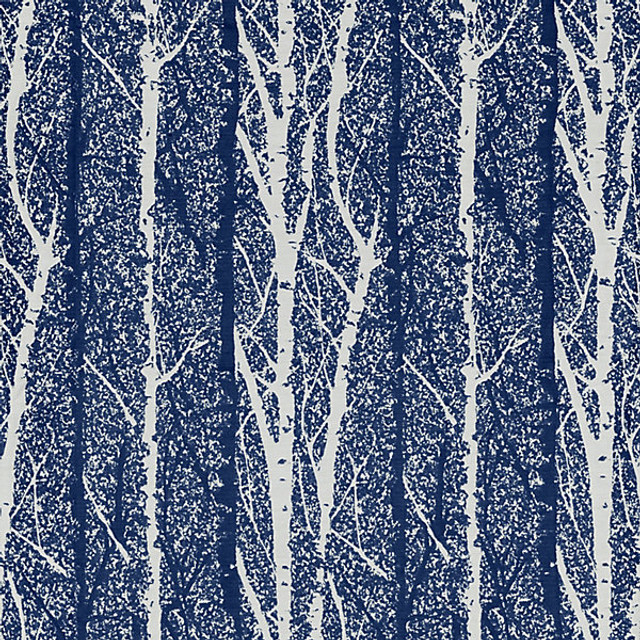 Birch Weave/Cobalt 27205-004 by Grey Watkins Designer Fabric BREEZE COLLECTION STOCKED AT SCALAMANDRE WAREHOUSE 88% COTTON, 12% POLYESTER INDIA MEDIUM DUTY Horizontal: 33" and Vertical: 13.5" 52" - Swanky Fabrics -