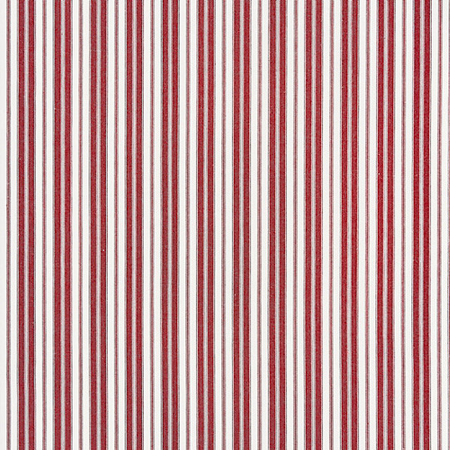 Devon Ticking Stripe/Currant 27115-004 by Scalamandre Designer Fabric CHATHAM STRIPES & PLAIDS STOCKED AT 100% COTTON INDIA LIGHT DUTY Horizontal: and Vertical: 1.5" 53" - Swanky Fabrics -