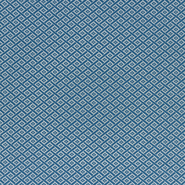 Diamante Matelasse/Bluebell 27223-005 by Scalamandre Designer Fabric CALABRIA STOCKED AT SCALAMANDRE WAREHOUSE 90% COTTON|10% POLYESTER USA Horizontal: 1 .375" and Vertical: 1.25" 54" - Swanky Fabrics -
