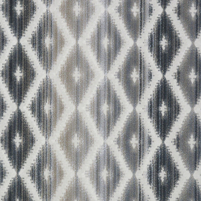 Diamantina/Harbor Mist 1316-006 by Grey Watkins Designer Fabric STOCKED AT SCALAMANDRE WAREHOUSE 55% POLYESTER|45% COTTON INDIA HEAVY DUTY Horizontal: 3" and Vertical: 2 .5" 54" - Swanky Fabrics -