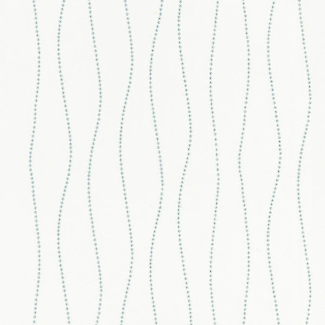 Eyelet Wave/Mist 27206-002 by Grey Watkins Designer Fabric BREEZE COLLECTION STOCKED AT SCALAMANDRE WAREHOUSE 88% COTTON|12% VISCOSE INDIA DRAPERY ONLY Horizontal: 17" and Vertical: 16.5" 50" - Swanky Fabrics -