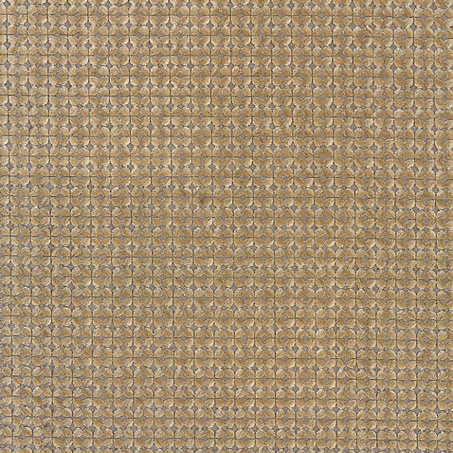 Floret Embroidery/Smoky Quartz 27133-004 by Scalamandre Designer Fabric MODERN LUXURY STOCKED AT 56% VISCOSE;36% LINEN;8% SPUN POLYESTER INDIA HEAVY DUTY Horizontal: .75" and Vertical: .75" 51" - Swanky Fabrics -
