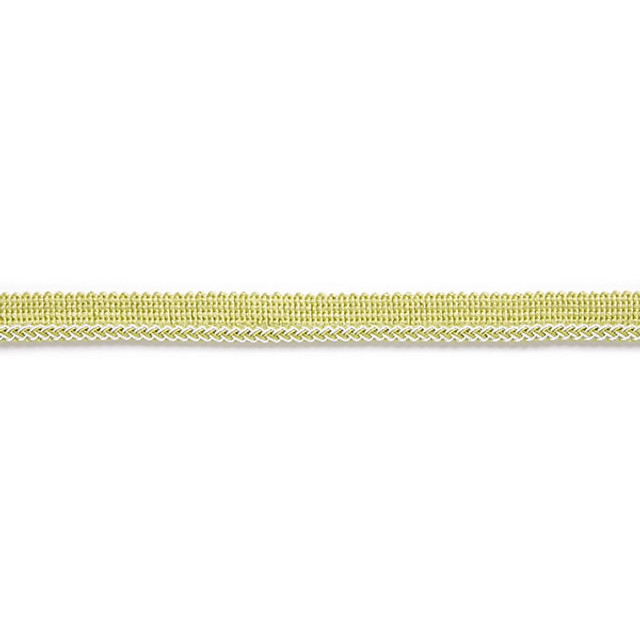 Georgica Braided Cord/Lettuce C303-003 by Scalamandre Trim Designer Trim HAMPTONS TRIMMINGS STOCKED AT 38% ACETATE|29% VISCOSE|27% ACRYLIC|6% COTTON ITALY LIGHT DUTY Horizontal: and Vertical: .25" - Swanky Fabrics -
