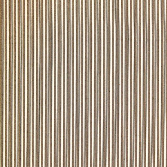 Kent Stripe/Sepia 36395-006 by Scalamandre Designer Fabric CHATHAM STRIPES & PLAIDS STOCKED AT 100% COTTON INDIA LIGHT DUTY Horizontal: and Vertical: .25" 54" - Swanky Fabrics -