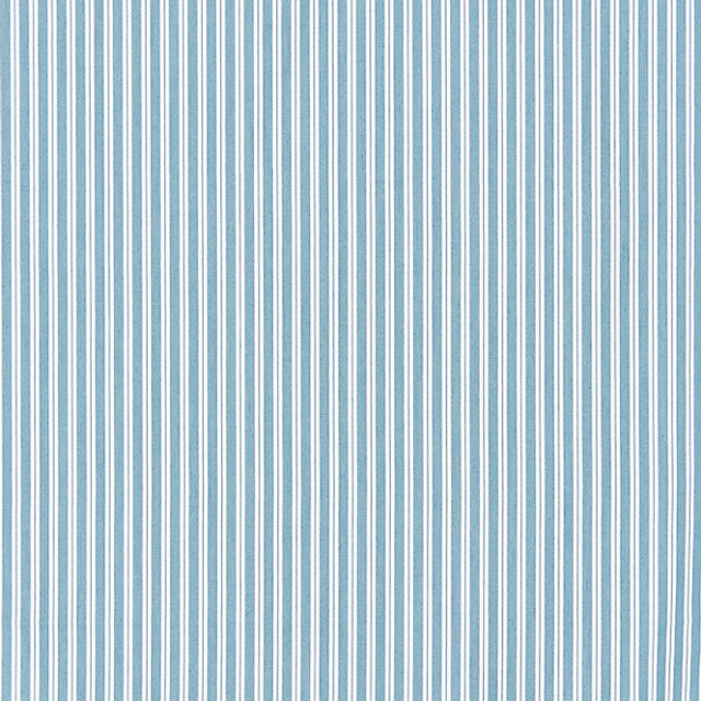 Kent Stripe/Mineral 36395-011 by Scalamandre Designer Fabric CHATHAM STRIPES & PLAIDS STOCKED AT 100% COTTON INDIA LIGHT DUTY Horizontal: and Vertical: .25" 54" - Swanky Fabrics -