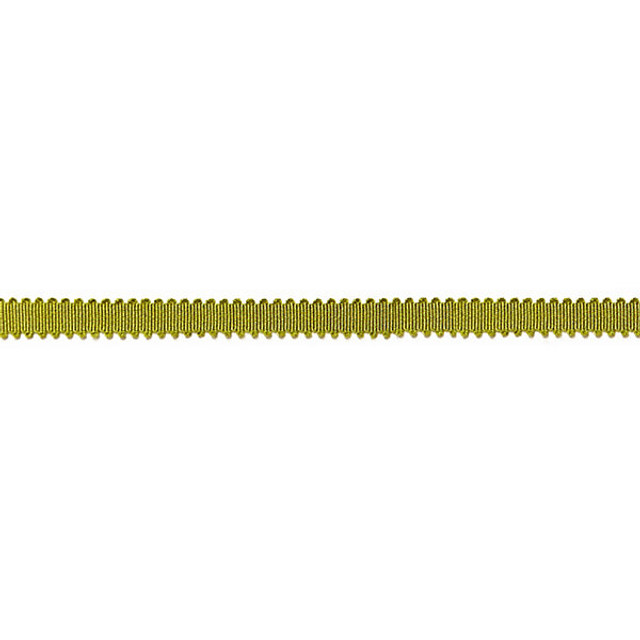 Lancaster Gimp/Citron V658-006 by Scalamandre Trim Designer Trim STOCKED AT 100% SPUN RAYON CHINA LIGHT DUTY Horizontal: and Vertical: .5" - Swanky Fabrics -