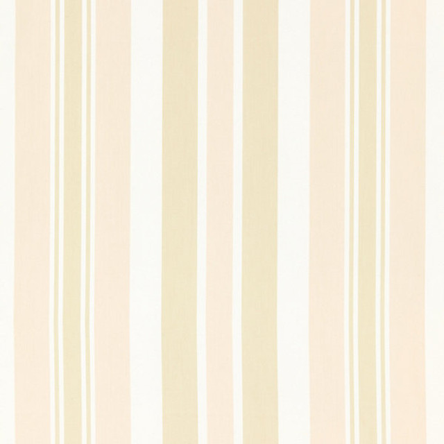 Mayfair Cotton Stripe/Pink Sand 27112-001 by Scalamandre Designer Fabric CHATHAM STRIPES & PLAIDS STOCKED AT 100% COTTON INDIA LIGHT DUTY Horizontal: and Vertical: 13.5" 54" - Swanky Fabrics -
