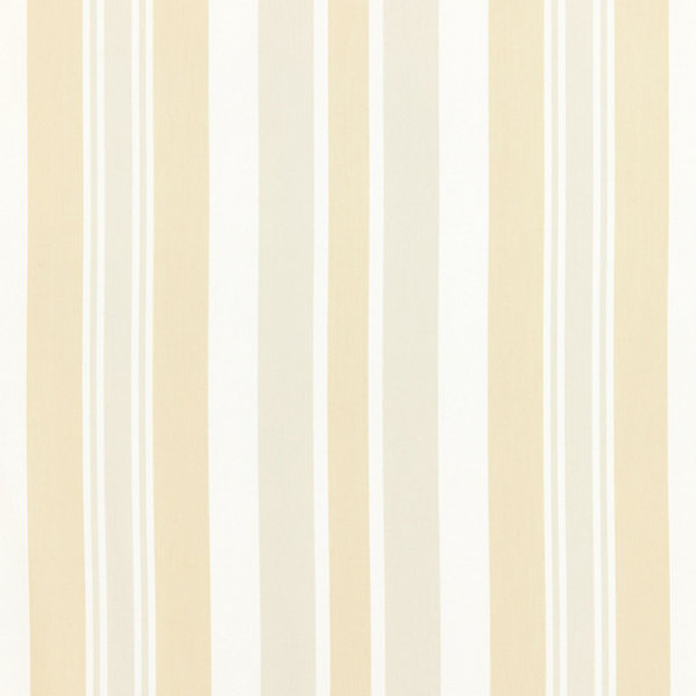 Mayfair Cotton Stripe/Pebble 27112-003 by Scalamandre Designer Fabric CHATHAM STRIPES & PLAIDS STOCKED AT 100% COTTON INDIA LIGHT DUTY Horizontal: and Vertical: 13.5" 54" - Swanky Fabrics -