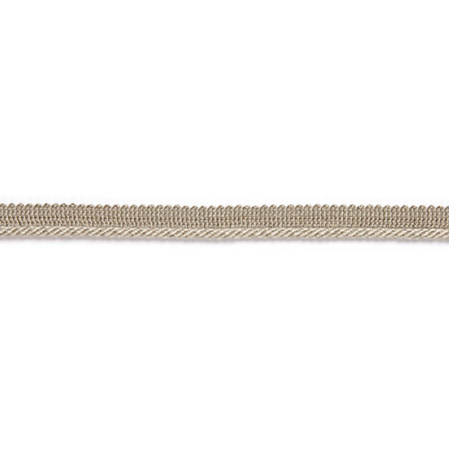 Millstone Twisted Cord/Greige C304-006 by Scalamandre Trim Designer Trim HAMPTONS TRIMMINGS STOCKED AT 90% VISCOSE;10% ACRYLIC ITALY LIGHT DUTY Horizontal: and Vertical: .188" - Swanky Fabrics -