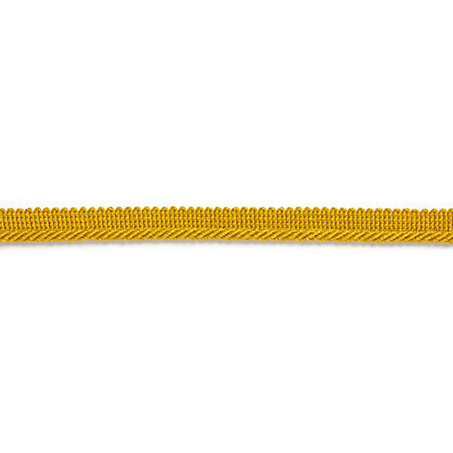 Millstone Twisted Cord/Brass C304-009 by Scalamandre Trim Designer Trim HAMPTONS TRIMMINGS STOCKED AT 90% VISCOSE;10% ACRYLIC ITALY LIGHT DUTY Horizontal: and Vertical: .188" - Swanky Fabrics -