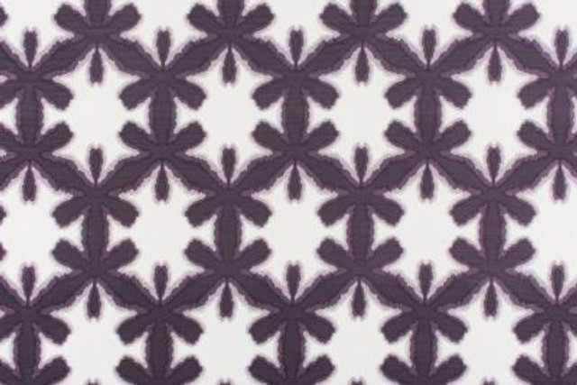 Misterioso Plum JM71370002 by Grey Watkins Designer Fabric 44% VISCOSE 43% COTTON 13% POLYESTER INDIA LIGHT DUTY Horizontal: 15" and Vertical: 9" 54 - Swanky Fabrics -