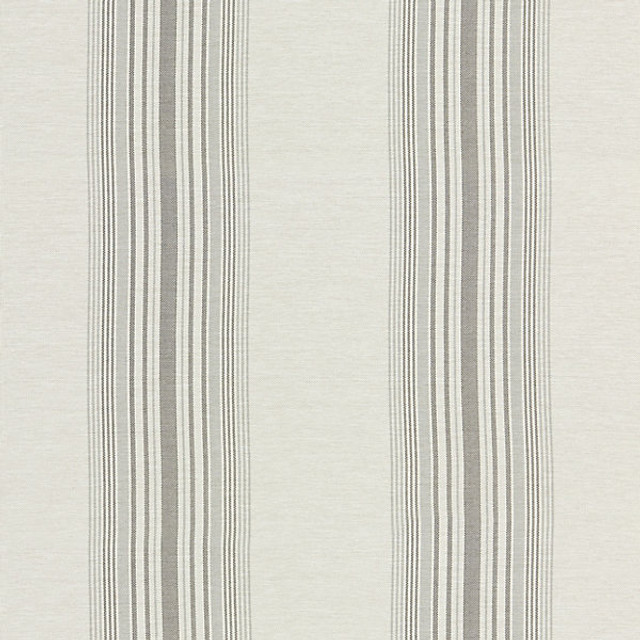 Nautical Stripe/Pebble 27069-004 by Scalamandre Designer Fabric ENDLESS SUMMER STOCKED AT 100% POLYPROPYLENE BELGIUM HEAVY DUTY Horizontal: and Vertical: 18" 57" - Swanky Fabrics -