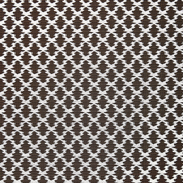 Samarinda Ikat/Black Walnut 27035-008 by Scalamandre Designer Fabric ORIANA STOCKED AT 55% LINEN;25% VISCOSE;20% POLYESTER INDIA LIGHT DUTY Horizontal: 1.5" and Vertical: 1.375" 55" - Swanky Fabrics -