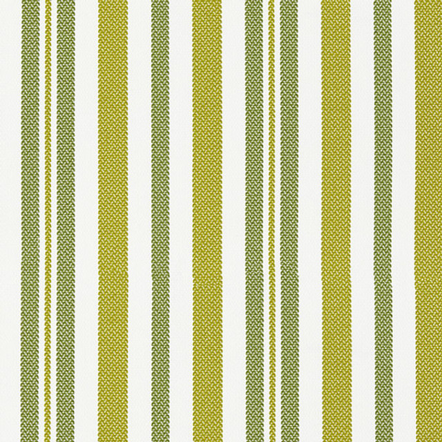 Santorini Stripe/Palm 27188-002 by Scalamandre Designer Fabric ISOLA INDOOR/OUTDOOR COLLECTION STOCKED AT SCALAMANDRE WAREHOUSE 100% POLYOLEFIN USA HEAVY DUTY Horizontal: 0" and Vertical: 11" 52" - Swanky Fabrics -