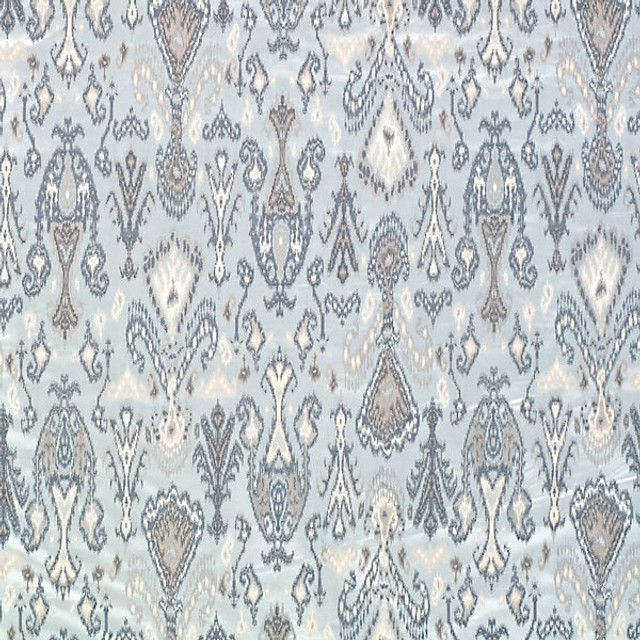 Savankhet/Blue Mist J226-002 by Old World Weavers Designer Fabric STOCKED AT SCALAMANDRE WAREHOUSE 100% SILK INDIA LIGHT DUTY Horizontal: 32" and Vertical: 27.75" 55" - Swanky Fabrics -