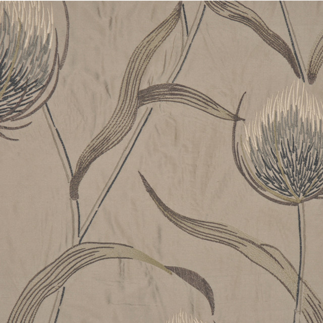 A0360 Antique by RM CoCo Designer Fabric Feng Shui 65% Silk, 35% Viscose Embroidery - Dry clean only Horizontal: 25.6 and Vertical: 31.5 51 - Swanky Fabrics -