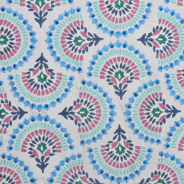 A0489 Nouveau by RM CoCo Designer Fabric Bollywood 38 OCT 25 LIN 26 VISC 11 SPUN PO - Dry clean only Horizontal: 16.93 and Vertical: 15.75 54 - Swanky Fabrics -