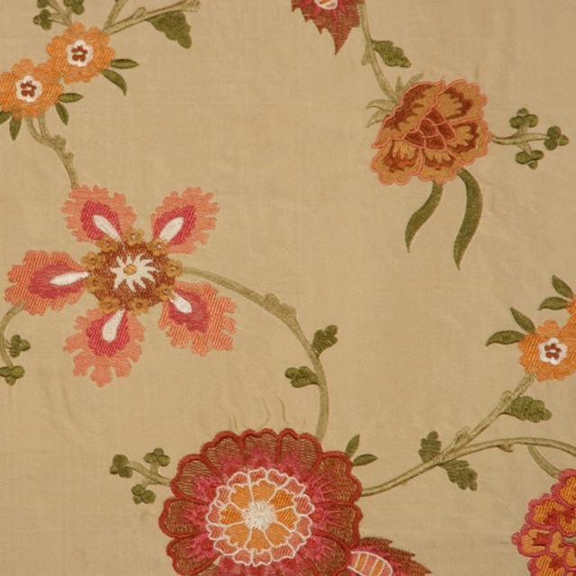 W0896 120 by RM CoCo Designer Fabric Citrus Splash 100% S & Embroidery Thread 100% - Dry clean only Horizontal: 26.22 and Vertical: 12.55 54 - Swanky Fabrics -