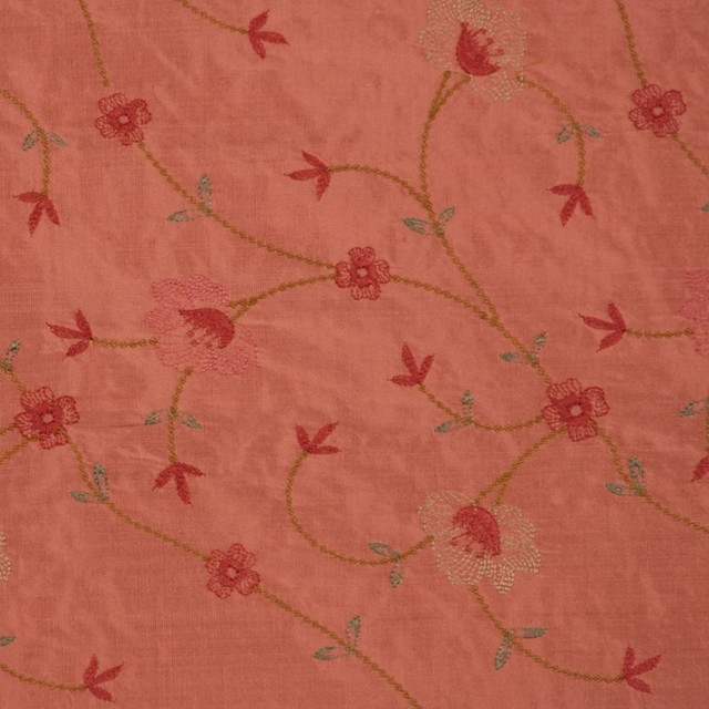 W0898 6 by RM CoCo Designer Fabric Citrus Splash 100% Silk - Dry clean only Horizontal: 7.9 and Vertical: 15.35 55 - Swanky Fabrics -