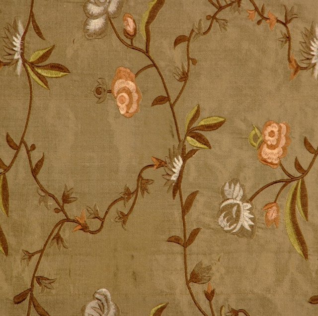 S333 811 by RM CoCo Designer Fabric Amor Rico 100% SILK - Dry clean only Horizontal: 11 and Vertical: 12 54 - Swanky Fabrics -