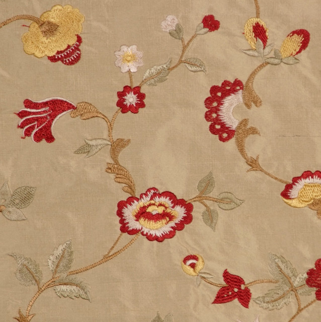 U236 19 by RM CoCo Designer Fabric Shades of the Tide 100% Silk Cleaning Code S Dry - Dry clean only Horizontal: 12.7 and Vertical: 12.9 51 - Swanky Fabrics -